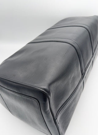 Louis Vuitton Keepall 50 Epi Leder schwarz - Second Hand - BONVOYAGELOUIS