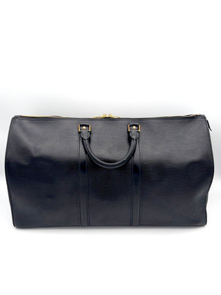 Louis Vuitton Keepall 50 Epi Leder schwarz - Second Hand - BONVOYAGELOUIS