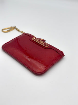 Louis Vuitton Key Poch Vernis Leder - Second Hand - BONVOYAGELOUIS