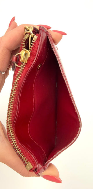 Louis Vuitton Key Poch Vernis Leder - Second Hand - BONVOYAGELOUIS