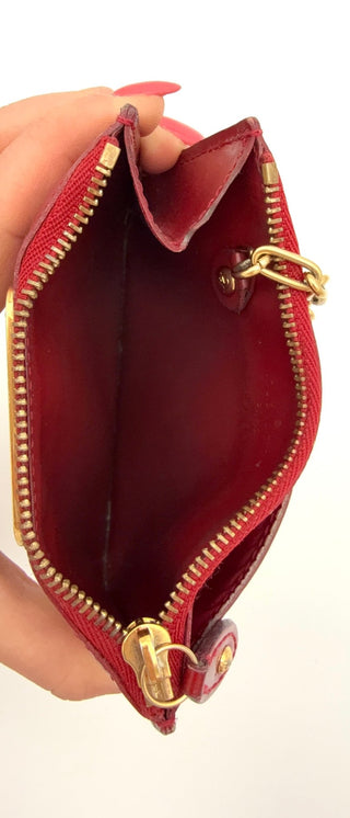 Louis Vuitton Key Poch Vernis Leder - Second Hand - BONVOYAGELOUIS
