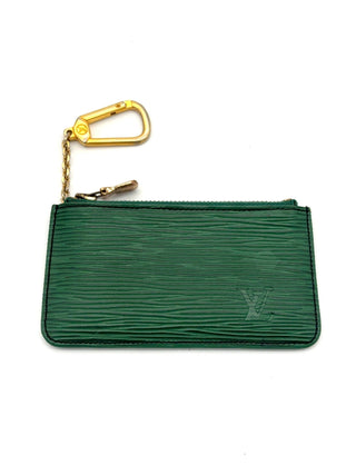 Louis Vuitton Key Pouch Epi Leder grün - Second Hand - BONVOYAGELOUIS
