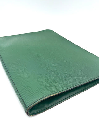 Louis Vuitton Laptop Tasche Epi Leder grün - Second Hand - BONVOYAGELOUIS