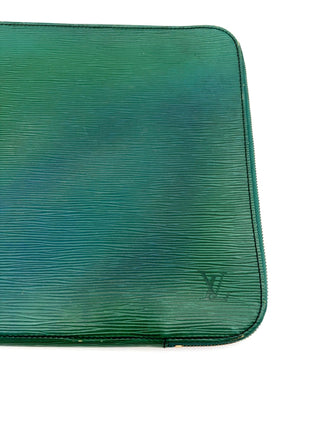 Louis Vuitton Laptop Tasche Epi Leder grün - Second Hand - BONVOYAGELOUIS