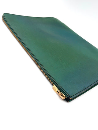 Louis Vuitton Laptop Tasche Epi Leder grün - Second Hand - BONVOYAGELOUIS