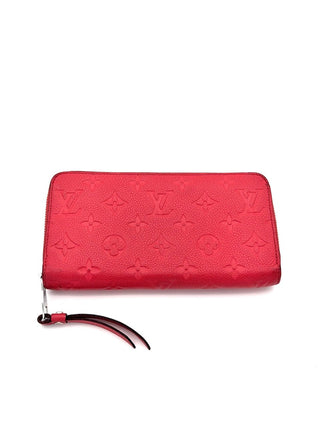 Louis Vuitton Portemonnaie Zippe Empreinte Leder rot - Second Hand - BONVOYAGELOUIS