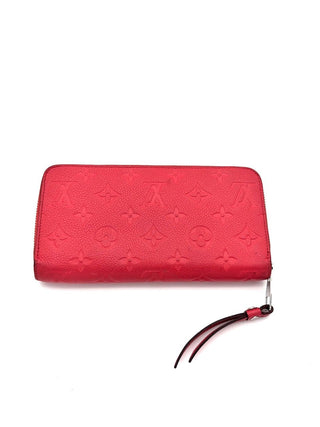 Louis Vuitton Portemonnaie Zippe Empreinte Leder rot - Second Hand - BONVOYAGELOUIS