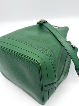Louis Vuitton Sac Noé Grande Epi Leder grün - Second Hand - BONVOYAGELOUIS