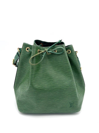 Louis Vuitton Sac Noé Petit Epi Leder grün - Second Hand - BONVOYAGELOUIS
