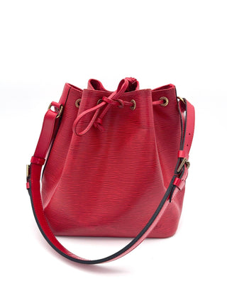 Louis Vuitton Sac Noé Petit Epi Leder rot - Handtasche- Second Hand - BONVOYAGELOUIS