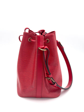 Louis Vuitton Sac Noé Petit Epi Leder rot - Handtasche- Second Hand - BONVOYAGELOUIS