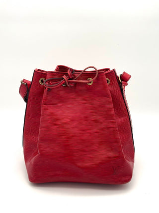 Louis Vuitton Sac Noé Petit Epi Leder rot - Second Hand - BONVOYAGELOUIS