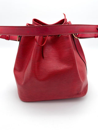 Louis Vuitton Sac Noé Petit Epi Leder rot - Second Hand - BONVOYAGELOUIS