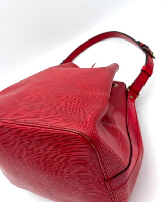 Louis Vuitton Sac Noé Petit Epi Leder rot - Second Hand - BONVOYAGELOUIS