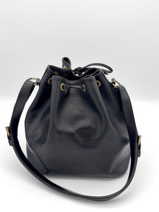 Louis Vuitton Sac Noé Petit Epi Leder schwarz - Second Hand - BONVOYAGELOUIS