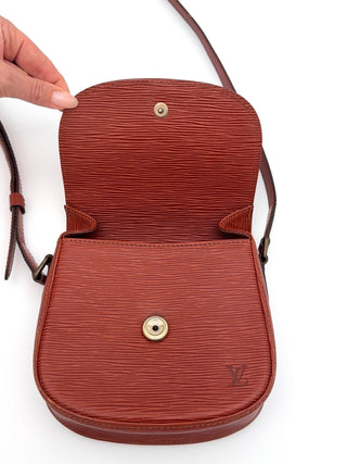 Louis Vuitton Saint Cloud Mini Epi Leder braun - Second Hand - BONVOYAGELOUIS