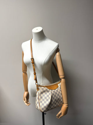 Louis Vuitton Siracusa PM Damier Azur - Second Hand - BONVOYAGELOUIS