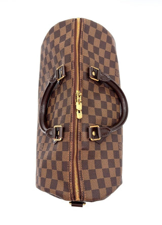 Louis Vuitton Speedy 35 Bandouliere Damier Ebene - Second Hand - BONVOYAGELOUIS