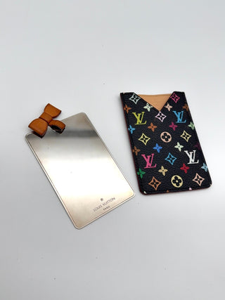 Louis Vuitton Takeshi Murakami Multicolore Taschenspiegel - Second Hand - BONVOYAGELOUIS