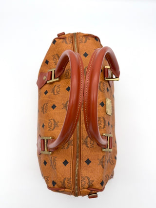 MCM Boston Bag - Handtasche- Second Hand - BONVOYAGELOUIS