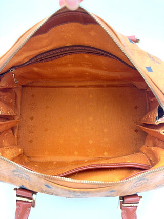 MCM Boston Bag - Handtasche- Second Hand - BONVOYAGELOUIS