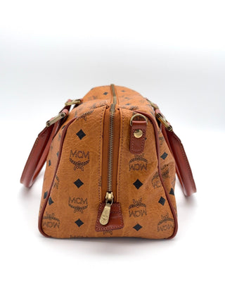 MCM Boston Bag - Handtasche- Second Hand - BONVOYAGELOUIS
