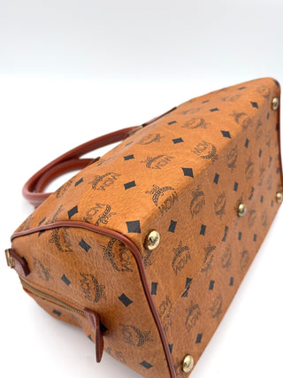 MCM Boston Bag - Handtasche- Second Hand - BONVOYAGELOUIS