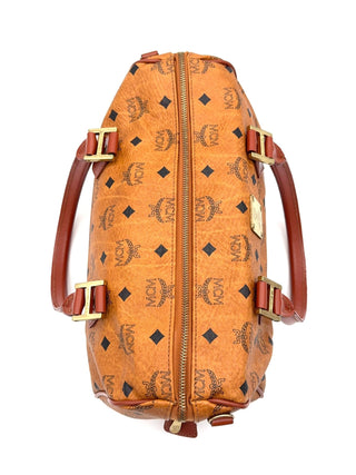 MCM Boston Bag - Handtasche- Second Hand - BONVOYAGELOUIS