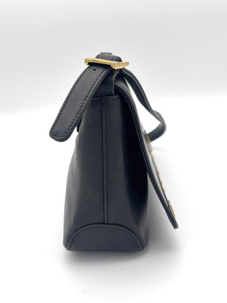 MCM Schultertasche schwarz - Handtasche- Second Hand - BONVOYAGELOUIS