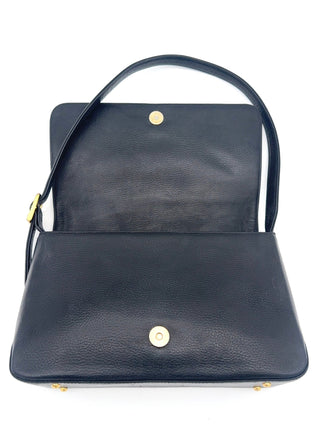 MCM Schultertasche schwarz - Handtasche- Second Hand - BONVOYAGELOUIS