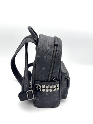 MCM Stark Rucksack schwarz - Handtasche- Second Hand - BONVOYAGELOUIS