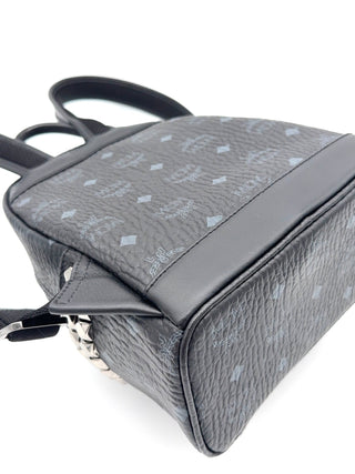 MCM Stark Rucksack schwarz - Handtasche- Second Hand - BONVOYAGELOUIS
