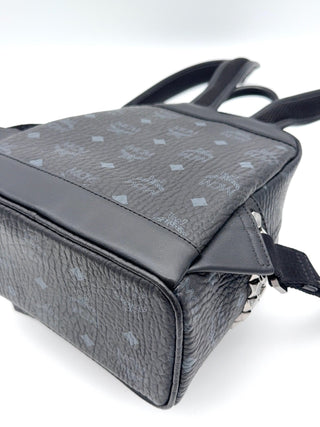 MCM Stark Rucksack schwarz - Handtasche- Second Hand - BONVOYAGELOUIS