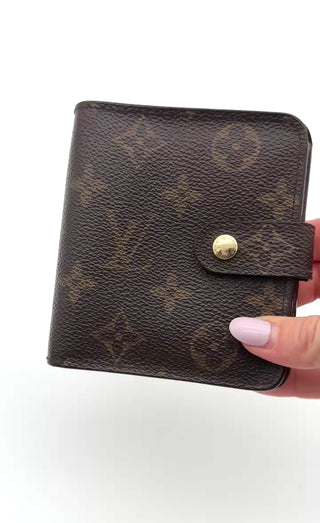 Louis Vuitton Portemonnaie Compact Zippy Video