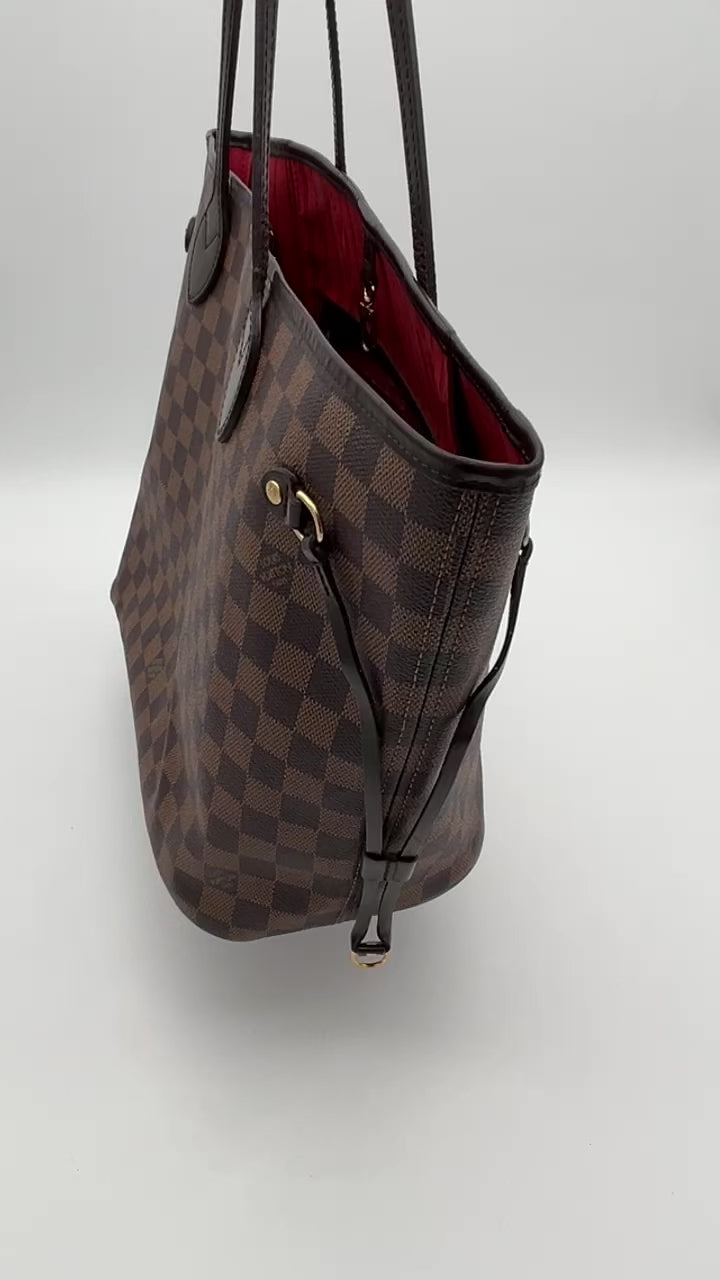 Louis Vuitton Neverfull MM Damien Ebene Video