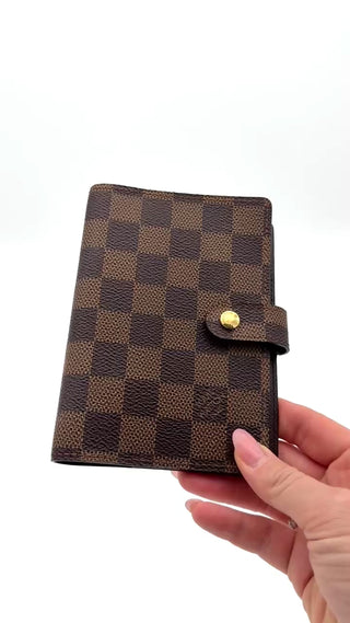 Louis Vuitton Agenda PM Damier Ebene Video