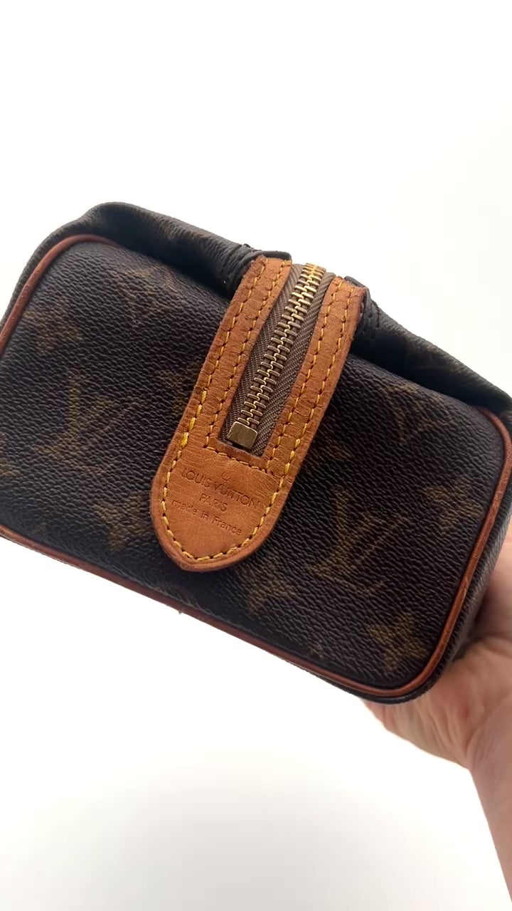 Louis Vuitton Kosmetiktasche Trousse Patte Pression Video