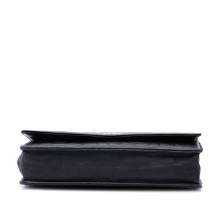 Chanel Camellia Embossed Wallet on Chain