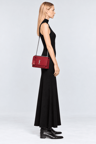 Saint Laurent Medium Sunset Tasche - Handtasche- Second Hand - BONVOYAGELOUIS