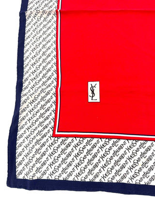 Yves Saint Laurent Tuch 65x 65 cm 100% Seide - Second Hand - BONVOYAGELOUIS